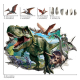 3D Dinosaur Wall Stickers