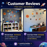 The Solar System Wall Stickers (Medium)