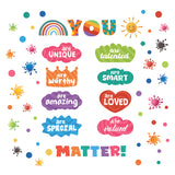 Colour quote Wall Stickers