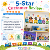 Train, Child and quote Wall Stickers (SG2-2512)