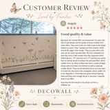 Boho Wild Flower Wall Stickers (SG2-2513)