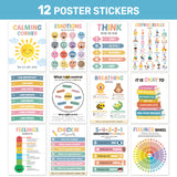 12 Calming Corner Poster Stickers (PS12-02)