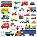 27 Transports Wall Stickers
