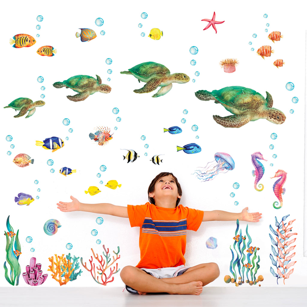Sea Turtles Wall Stickers