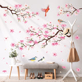 Cherry Blossom Branch (Pink ver.) Wall Stickers