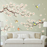 Cherry Blossom Branch (White ver.) Wall Stickers