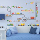 The Road and Transports Wall Stickers