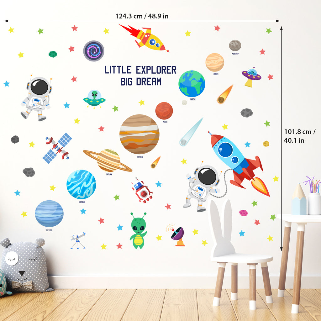 Outer Space Wall Stickers
