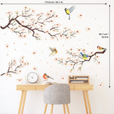 Cherry Blossom Branch (White ver.) Wall Stickers