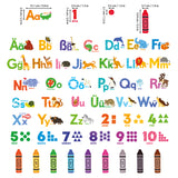Alphabet Numbers Colours (German.ver)Wall Stickers