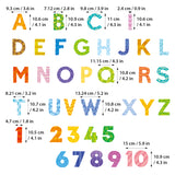 My First Alphabet and number Wall Stickers