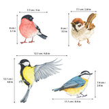 25 Little Birds Wall Stickers(Small)