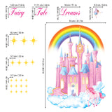Rainbow Castle Wall Stickers