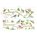 Garden Birds Wall Stickers