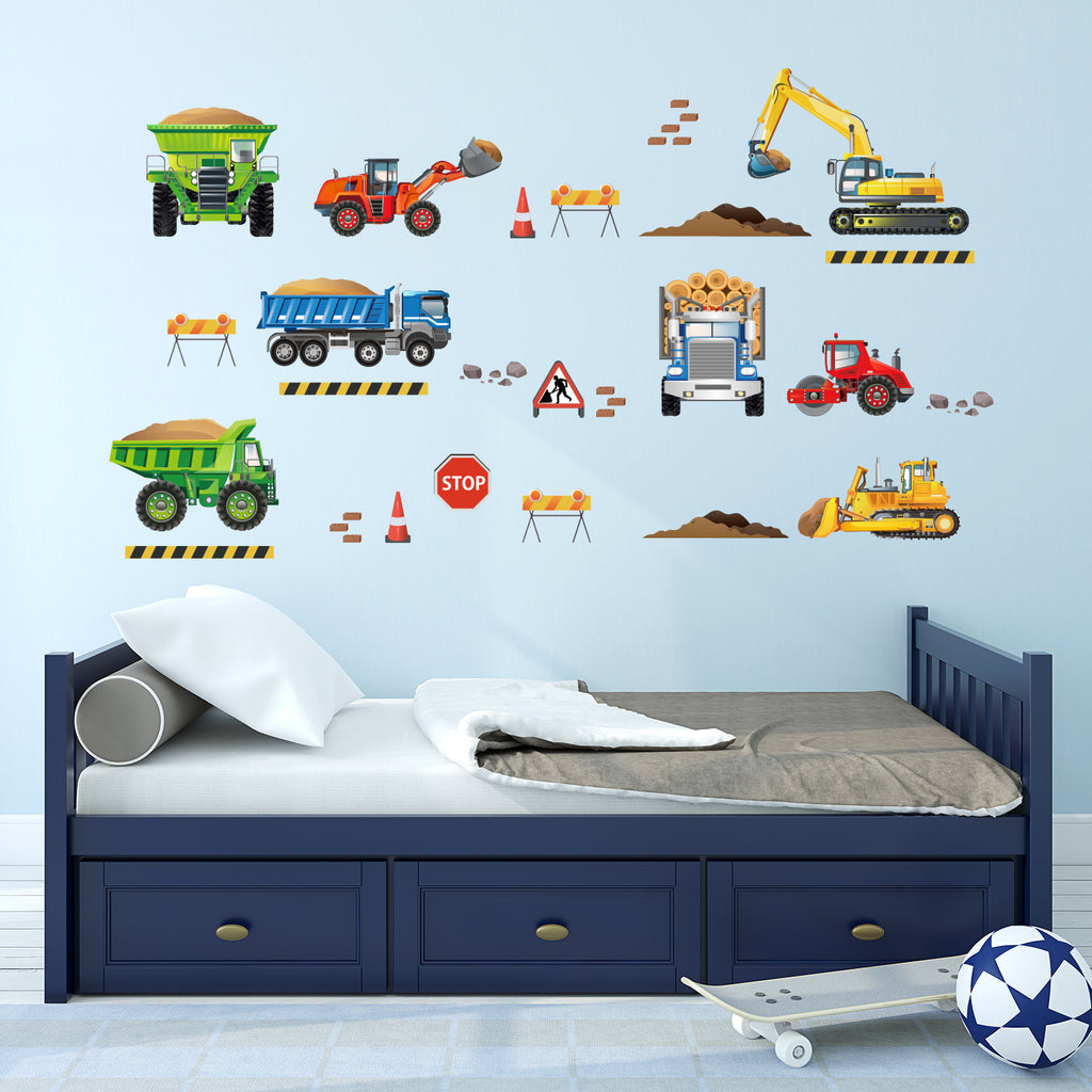 Under Construction Wall Stickers