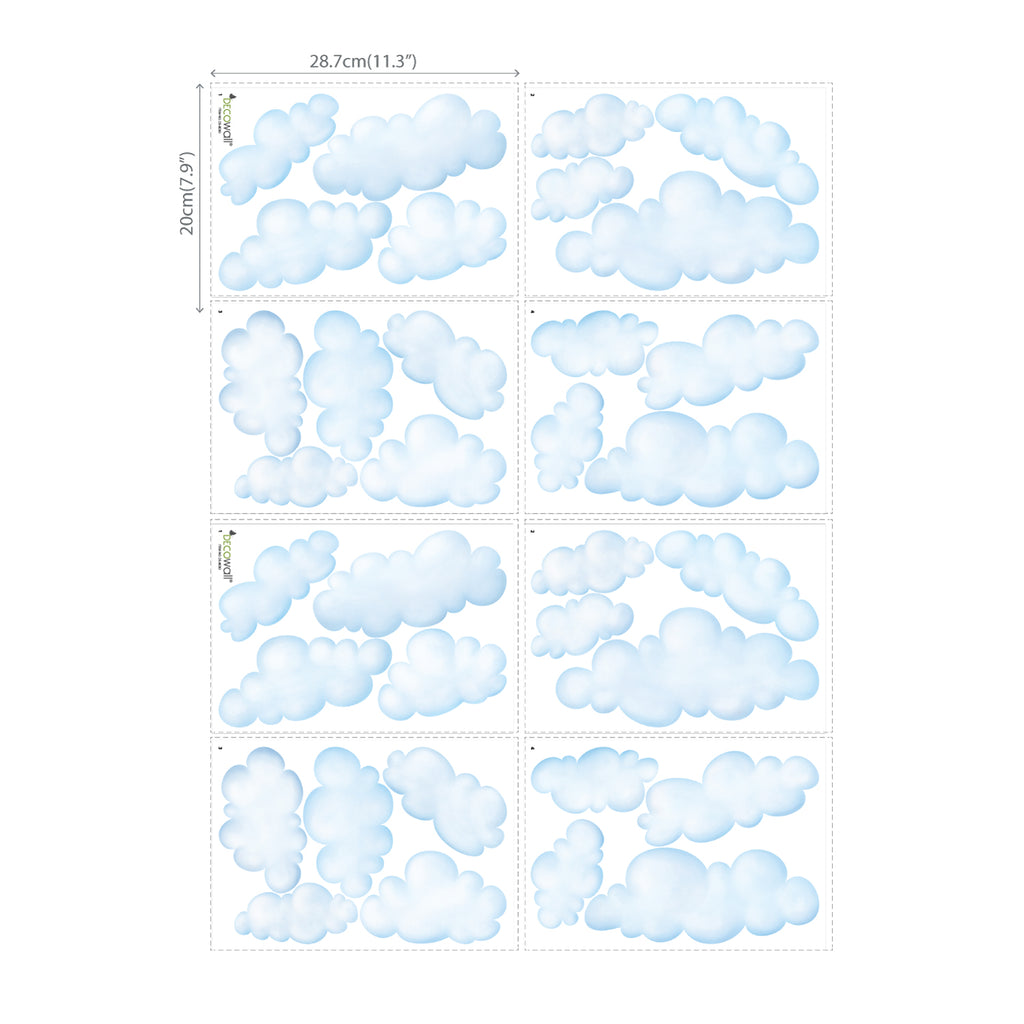 Clouds Wall Stickers (Small)