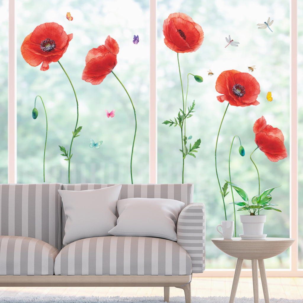 Poppies Wall Stickers
