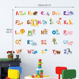 Animal Alphabet Wall Stickers