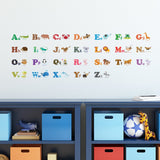 Alphabet & Animals Wall Stickers (Small) - DECOWALL
