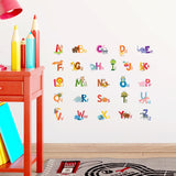 Animal Alphabet Wall Stickers (Small)