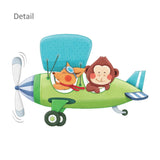 Animal Biplanes Wall Stickers (Small)