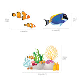 Coral Reef Fish Wall Stickers (Small)