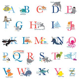 A-Z Ocean Alphabet Wall Stickers