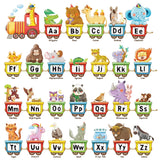 Animal Alphabet Train Wall Stickers