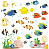 Coral Reef Fish Wall Stickers